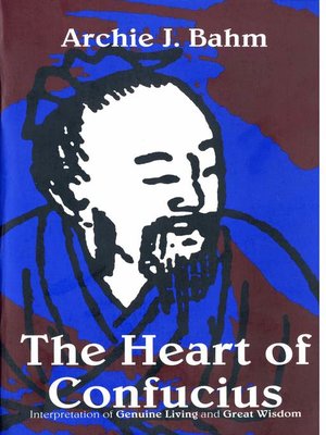 cover image of The Heart of Confucius